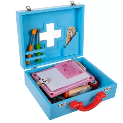 Coffret petit docteur en bois Kruzzel 19869 