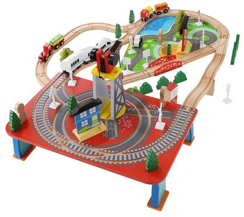 Wooden train - battery operated train