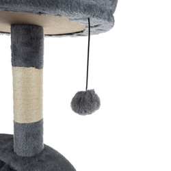 Cat tree 71cm gray Purlov 21711