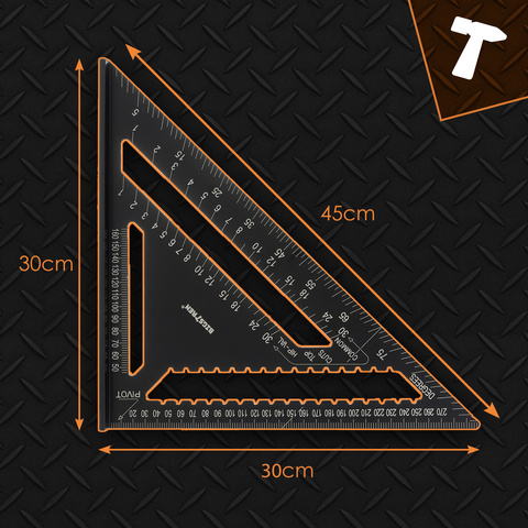 Carpenter's square 30x30cm Bigstreen 25874