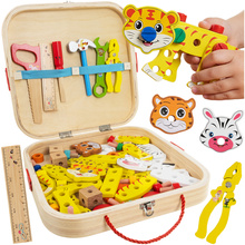 Kruzzel 26581 Wooden Tool Box