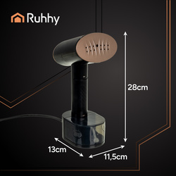 Mysti Ruhhy 26339 2000W Black Garment Steamer