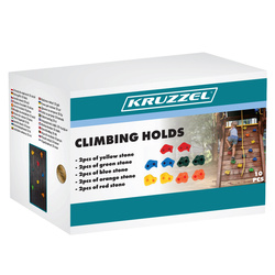 Climbing holds/stones for children - 10 pcs.