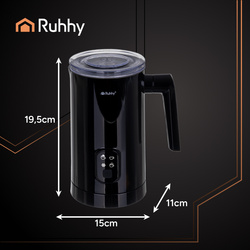 Napěňovač mléka černý 400W Ruhhy 26180