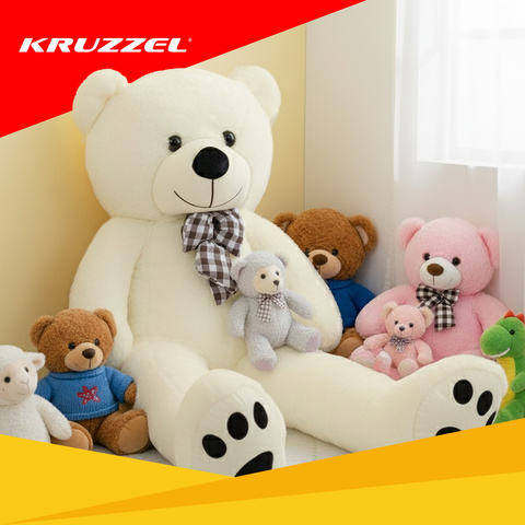 Ours en peluche 180cm Kruzzel 25925