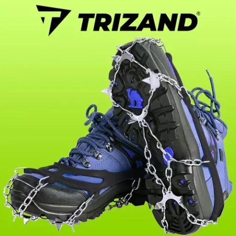 Crampons/pointes antidérapantes 41-44 Trizand 