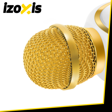 Izoxis 27047 Wireless Karaoke Microphone White