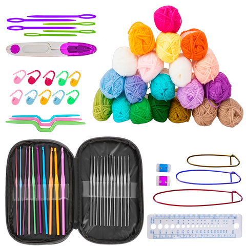 Maaleo 25886 69-piece crochet set
