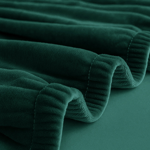 Sofabezug 190-230cm dunkelgrün Ruhhy 26183