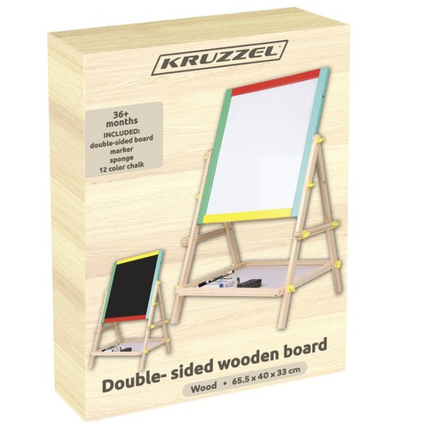 Planche en bois double face Kruzzel 23546