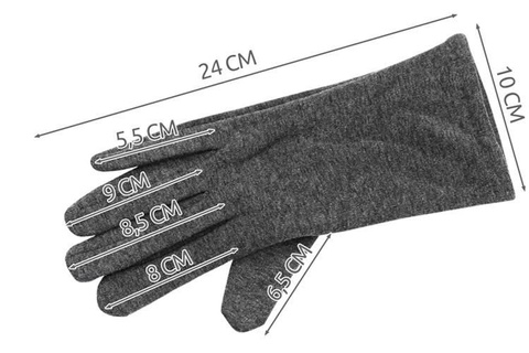 Gants tactiles R6412 - gris