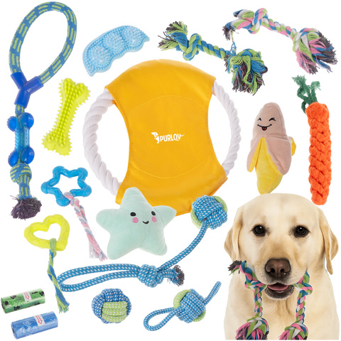 Jouet à mâcher pour chien, remorqueur - ensemble 25384