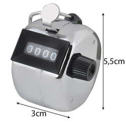 Clicker-hand counter 23454