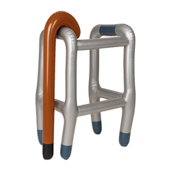 Inflatable walker with cane Ruhhy 26291