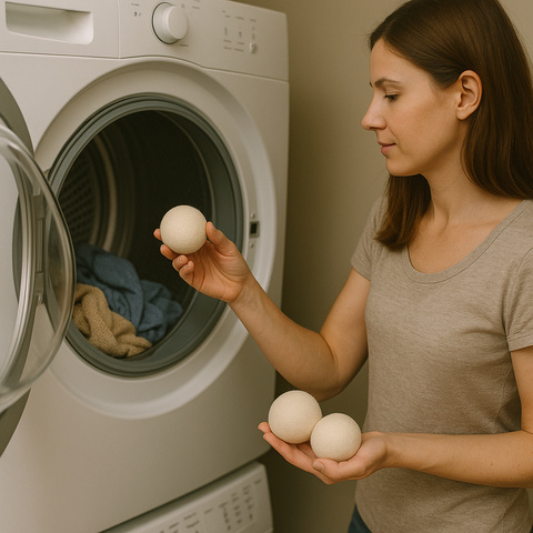 Wool dryer balls 6 pcs Ruhhy 25704