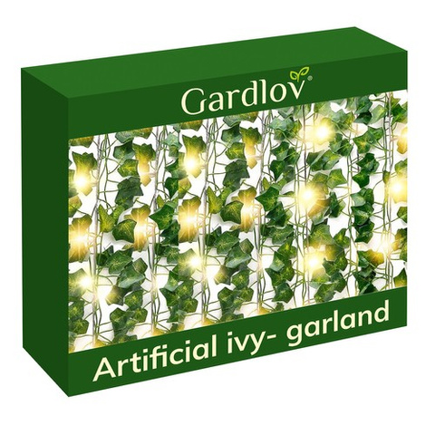 Artificial ivy + LED Gardlov 24538