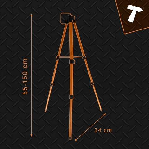 Tripod for cross line laser 150cm Bigstreen 25964