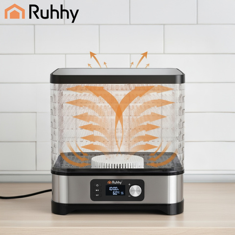Ruhhy 25928 Mushroom, Fruit and Vegetable Dehydrator