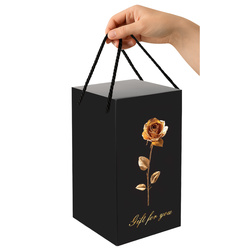 Rose in glass - shining Ruhhy 25682