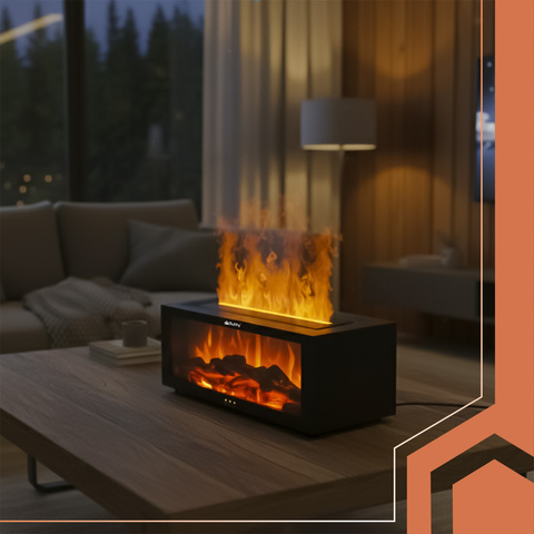 Fragrance diffuser - fireplace effect 150ml Ruhhy 26453