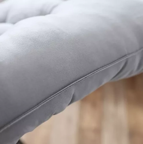 Steppkissen für Gartenliege, grau 23490