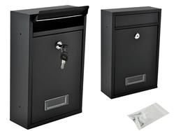 S6237 mailbox - black