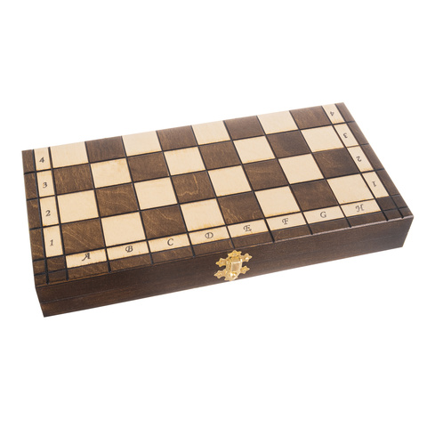 Jeu d'échecs royal 31x31cm Ruhhy 26038