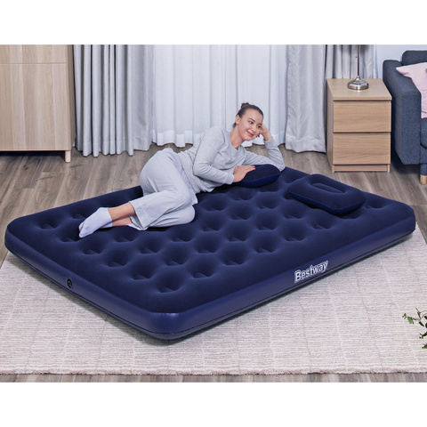 Matelas double avec pompe - BESTWAY 67374