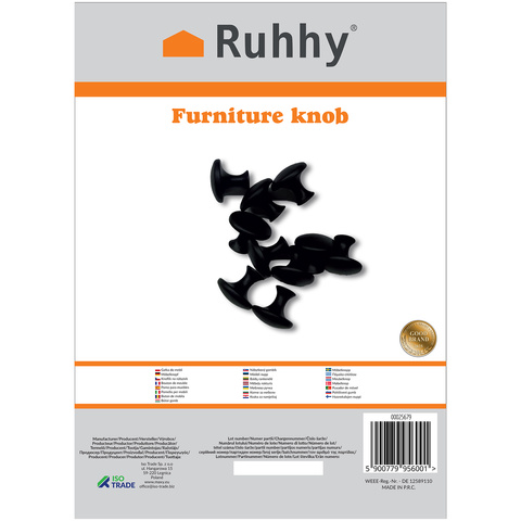 Bouton de meuble Ruhhy 25679