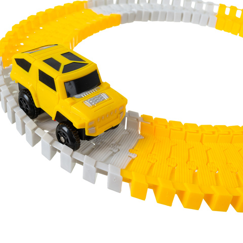 Car track with cars 26539