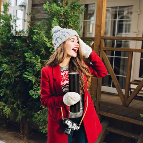 Thermobecher mit LED-Anzeige Ruhhy 23261