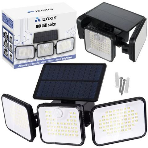 Solární lampa 180 LED Izoxis 24889