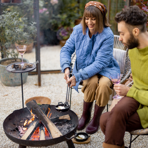 Garden fire pit 60 cm 25379