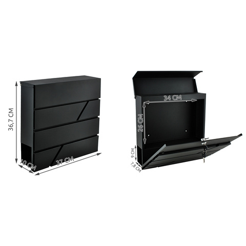 Mailbox S6238 - anthracite