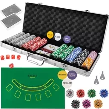 Poker - 500 Chips Set in Case HQ 23529