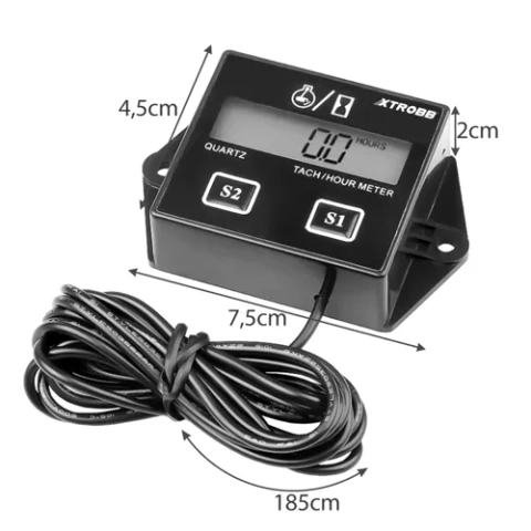 Engine operating hours counter Xtrobb 19926