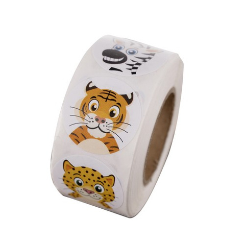 Motivational stickers - roll of 500pcs Kruzzel 22947