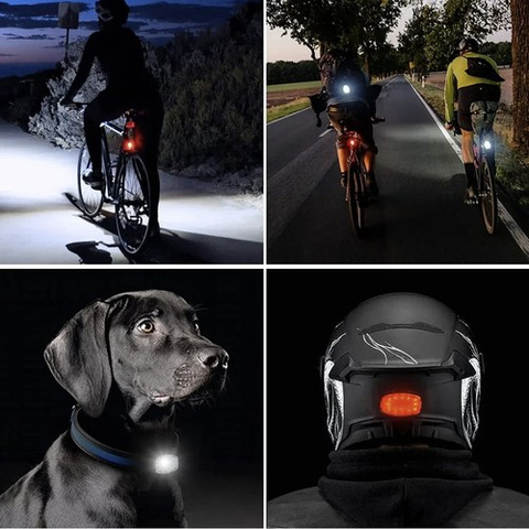 Lampe vélo + feu arrière Trizand 24003