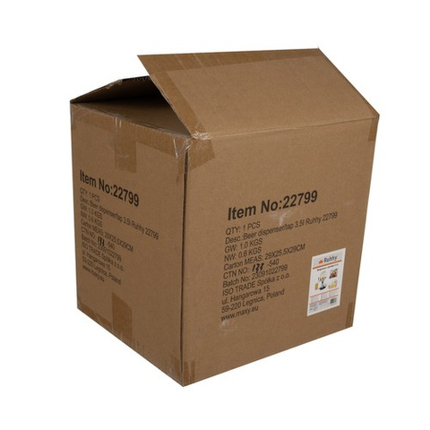 Beer dispenser/pourer 3.5l Ruhhy 22799