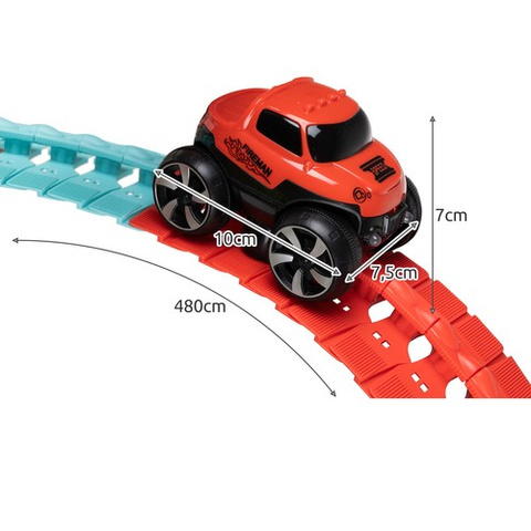 Circuit de course - 193 pièces + voiture 22461