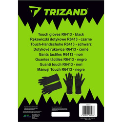 R6413 Touch-Handschuhe – schwarz