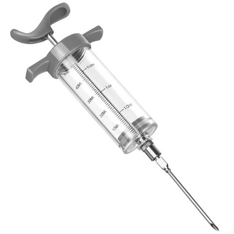 Injecteur de viande + 3 aiguilles Ruhhy 23055