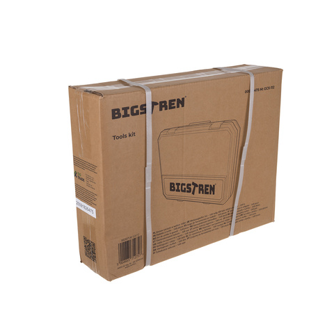 Coffret d'outils de 168 pièces. Bigstreen 26475