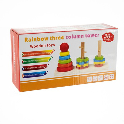 Wooden puzzle sorter Kruzzel 19870