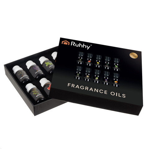Huiles parfumées - lot de 10 pièces 15 ml Ruhhy 21938