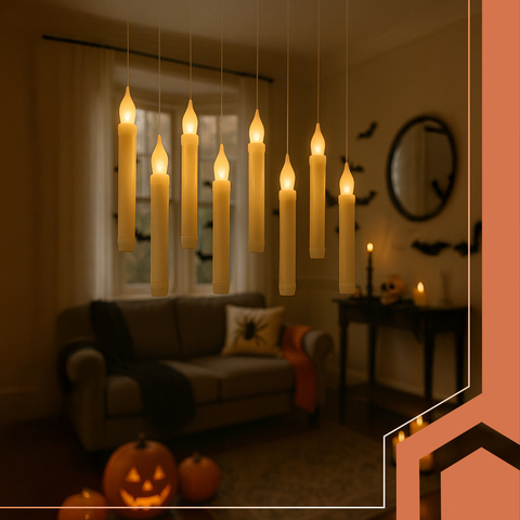 LED-Kerzen 12 Stück Ruhhy 26177