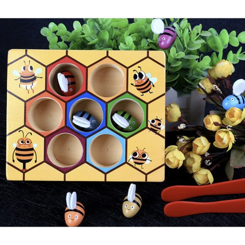 Wooden game "honeycomb" Kruzzel 21910