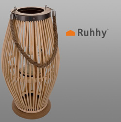 Bamboo rattan lantern Gardlov 24282