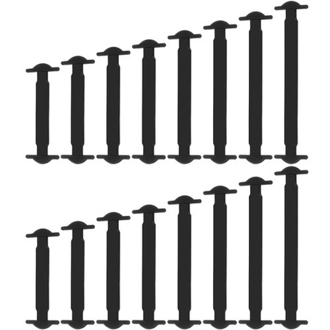 Silicone laces - set of 16 pcs. 19933