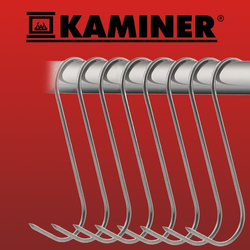 Smoking hooks - set of 15 KAMINER 23899